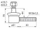 Kugelgelenk M18x1,5R