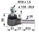 Kugelgelenk anstelle von Massey Ferguson 906452M92