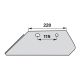 Quickfit - Schare links anstelle von Kverneland KK083019R