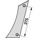 Mollblechkante links p.z. Vogel & Noot PK4.002.03