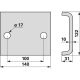 Zinkenhalter für Rahmen 100x100 System Goliath