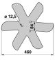 Spatenscheibe anstelle von Horsch 00310893