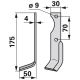 Winkelmesser links p.z. Agria 17548
