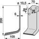 Winkelmesser links p.z. Agria 06038