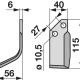 Bogenmesser links p.z. Bcs B580.48425.1