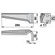 Kreiseleggenzinke Sicma rechts 90x15x295