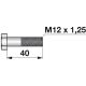 Sechskantschraube M12x1,25x40 Güte 12.9 1 Stück