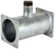 Doppelflansch 6 Zoll, LA 150 mm, mit Gewindeabgang AG 2 Zoll