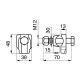 Zinkenhalter M12 x 70 mm p.z.Deutz-Fahr 1.1036.639.900.00