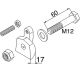 Zinkenhalter M12 x 60 mm p.z.Deutz-Fahr 06565744