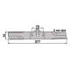 Rasenmähermesser Mountfield 378 mm 2868