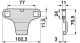 Messerhalter anstelle von Case 84800496
