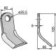 Y - Messer 60x8 L=105 Lo 22,5