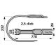 Pick up Abstreifer anstelle von John Deere E96760