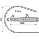 Pick up Abstreifer anstelle von Gallignani 3105265
