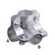 T-Schelle 1 1/2 Zoll (48 mm)x1 1/4 Zoll (42 mm)
