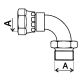 BSP 90° Bogen 1/4