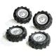 Rolly Toys Luftbereifung silberne Felgen 4Stk. 308x98