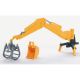 Heckbagger mit Greifer 02338