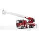 Scania Super 560R Feuerwehr mit Drehleiter, Wasserpumpe und Light & Sound Modul 03591