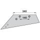 Wechselspitzschare links p.z. Rabe 2701.33.02