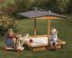 Gaspo Sandkasten/Sandkiste «Mickey» mit Dachlift