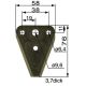 Doppelmesserklinge Stärke 3,7 mm ESM 3441531