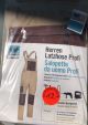 Latzhose beige-braun Größe 54