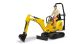 JCB Mikrobagger 8010 CTS mit Bauarbeiter 62003