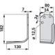 Winkelmesser links p.z. Carraro 98715
