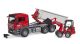 MAN TGS LKW mit Abrollcontainer + Schäffer Hoflader 2630 03767