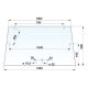 FRONTSCHEIBE 7 BOHR. D=23MM