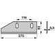 MESSER 434.014 W-BESCHICHTET