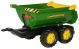 Rolly Toys Halfpipe Trailer John Deere grün