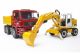 MAN Kipplastwagen Liebherr Schaufelbagger 02751