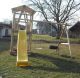 Spielturm SIGI 1300 kpl. Podesthöhe 1,25m mit Sandkiste, Montagesatz, Brett-, Reifenschaukel, Strickleiter u. Wellenrutsche 2,20m
