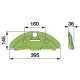 Gleitkufe anstelle von John Deere DC31412