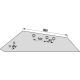 Wechselspitzschare links p.z. Rabe 2753.15.02