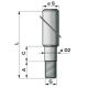Kolbenstange ADm 60x695