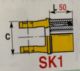 Kupplungsgehäuse links AW 21 SK1L