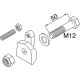 Zinkenhalter M12 x 50 mm p.z.Deutz-Fahr 06565650