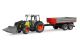Traktor Claas Nectis 267F mit Frontlader und Tandemkipper 02112