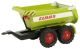 Rolly Toys Halfpipe Trailer Claas