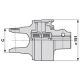 Nockenschaltkupplung automatisch LR23 A4 1 3/8-6